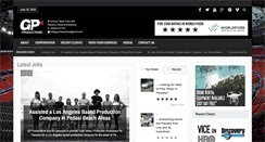 Desktop Screenshot of gp-productions.com